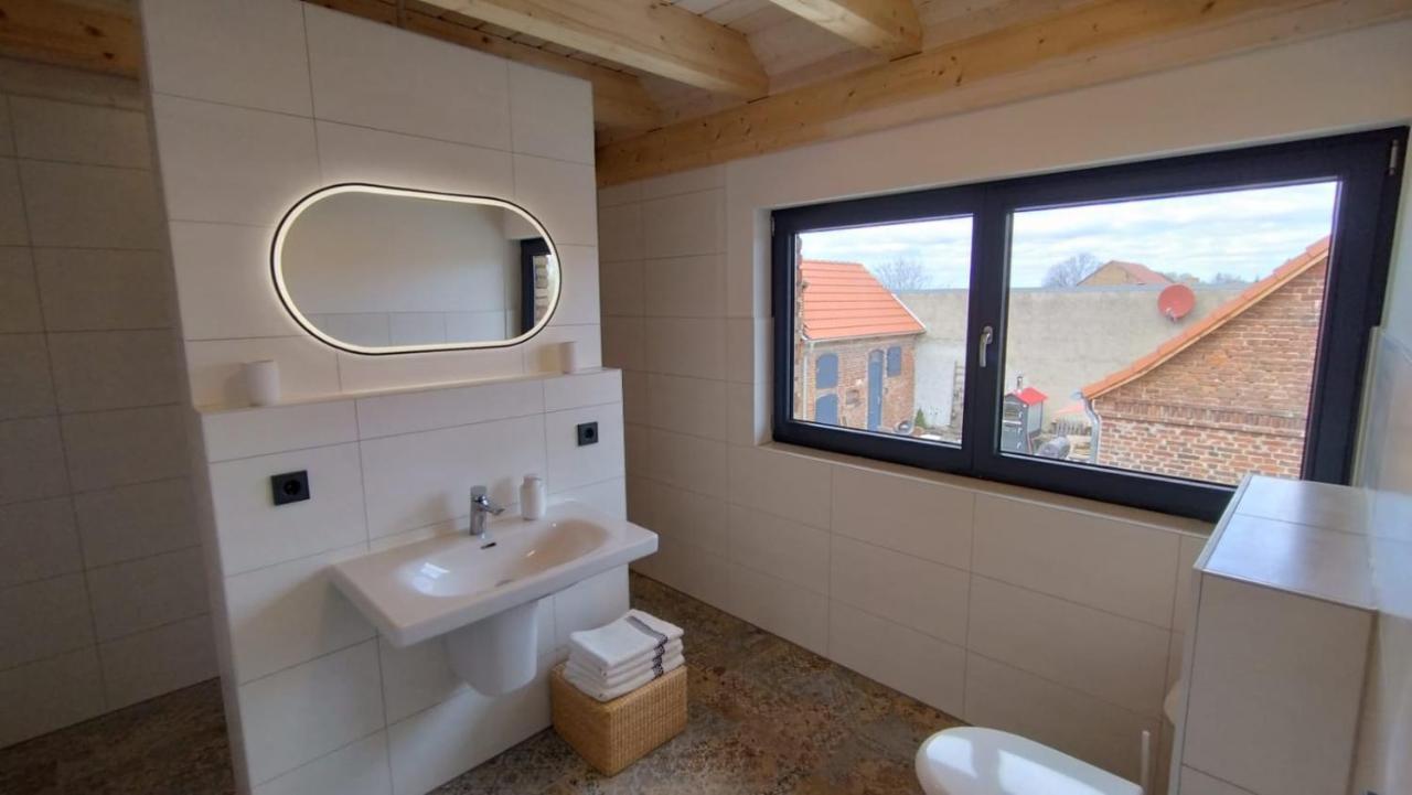Grosszuegige Ferienwohnung Mit Weitem Ausblick Lichtenberg  Kültér fotó